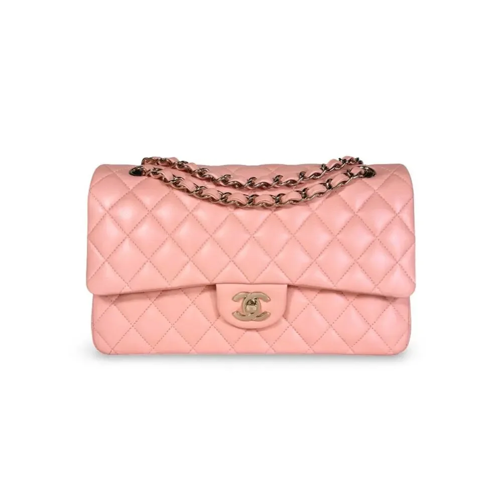 Chanel Quilted Lambskin Medium Double Flap
